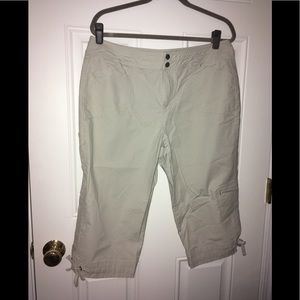 Coldwater Creek Ankle Tie Capris